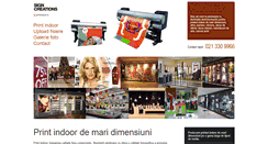 Desktop Screenshot of printindoor.ro